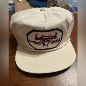 Vintage Stockman’s Bar Missoula, MT Liquor Up Front Poker in the Rear Hat